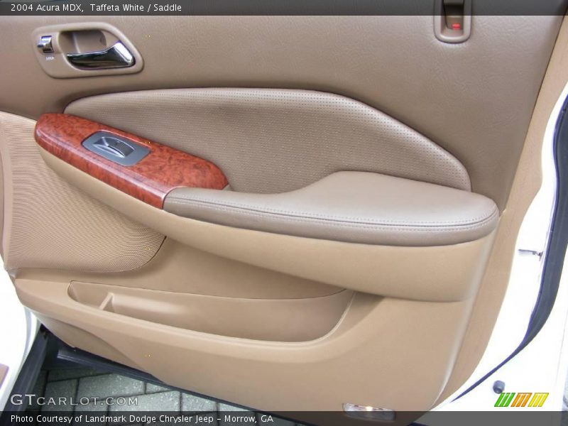 Taffeta White / Saddle 2004 Acura MDX