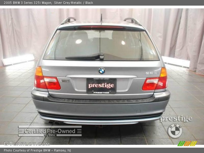 Silver Grey Metallic / Black 2005 BMW 3 Series 325i Wagon