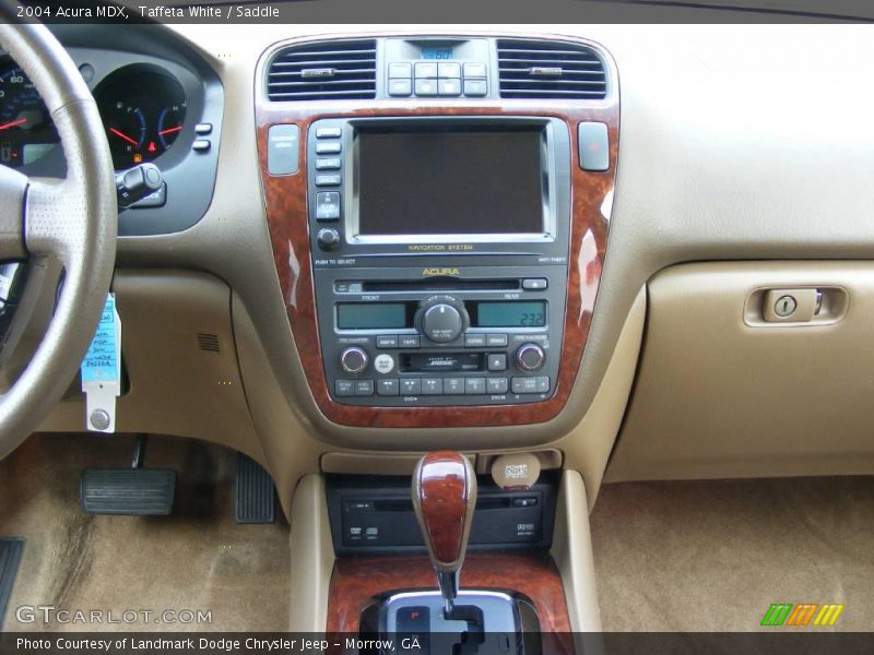 Taffeta White / Saddle 2004 Acura MDX