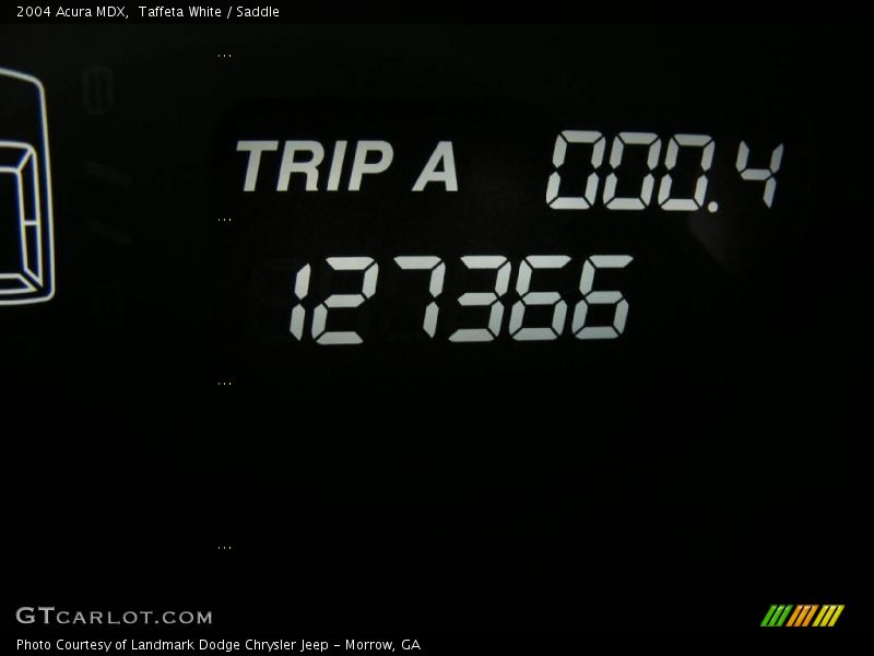 Taffeta White / Saddle 2004 Acura MDX