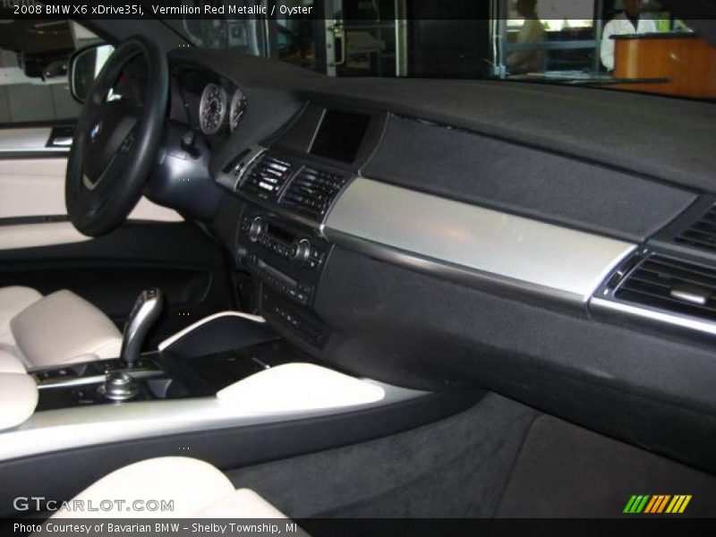 Vermilion Red Metallic / Oyster 2008 BMW X6 xDrive35i
