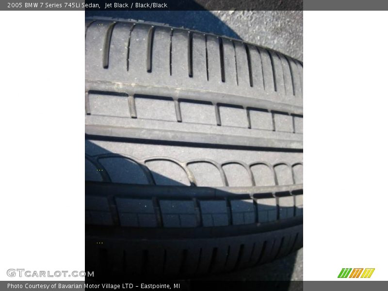 Jet Black / Black/Black 2005 BMW 7 Series 745Li Sedan