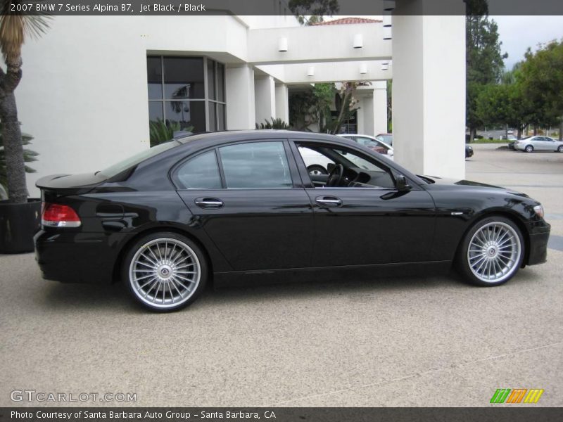 Jet Black / Black 2007 BMW 7 Series Alpina B7