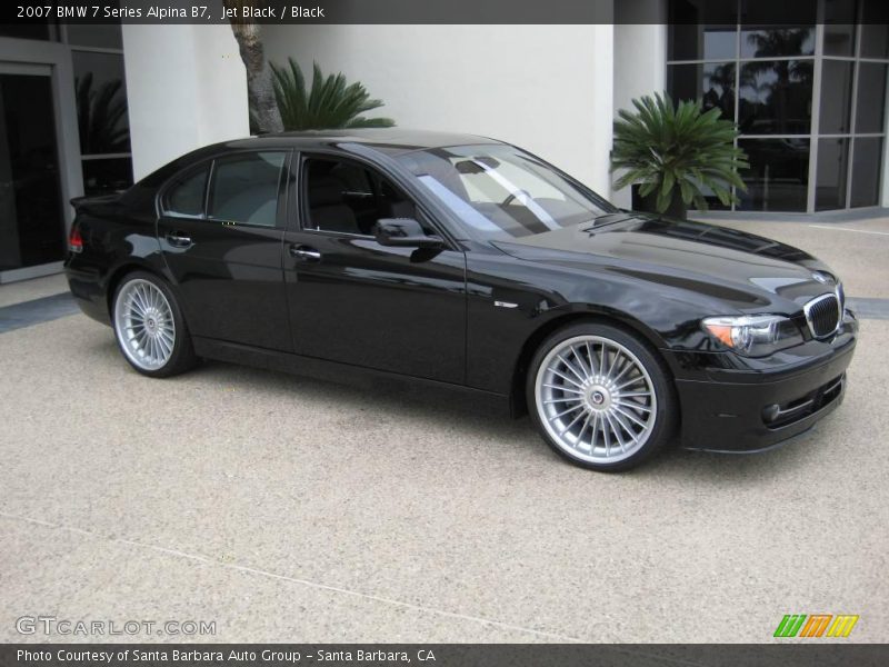 Jet Black / Black 2007 BMW 7 Series Alpina B7