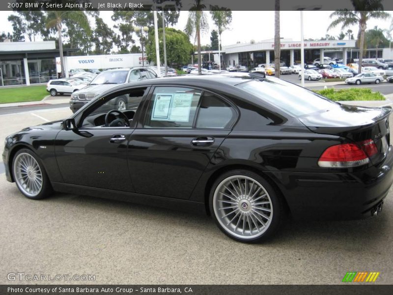 Jet Black / Black 2007 BMW 7 Series Alpina B7