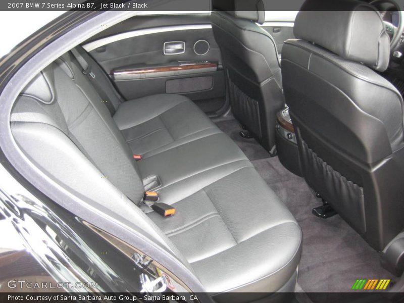 Jet Black / Black 2007 BMW 7 Series Alpina B7