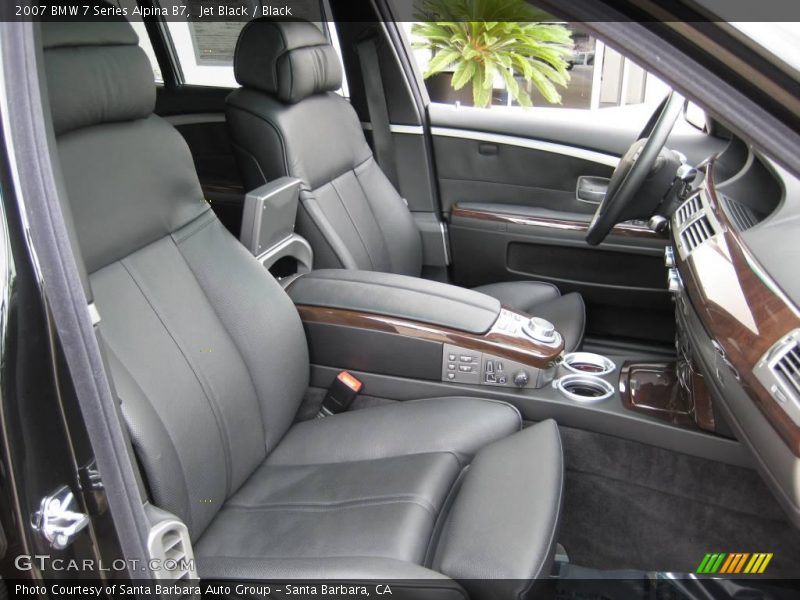 Jet Black / Black 2007 BMW 7 Series Alpina B7