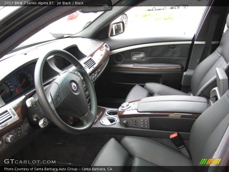 Jet Black / Black 2007 BMW 7 Series Alpina B7