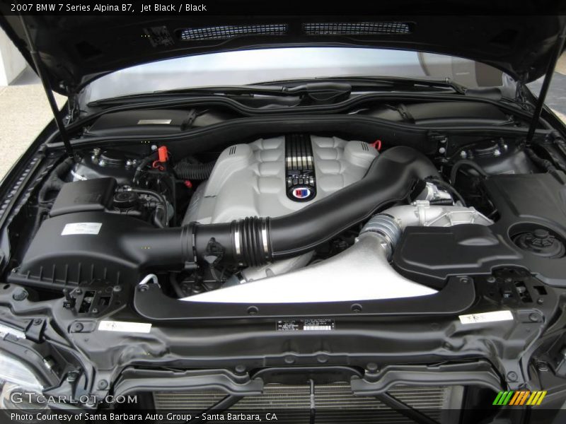 Jet Black / Black 2007 BMW 7 Series Alpina B7