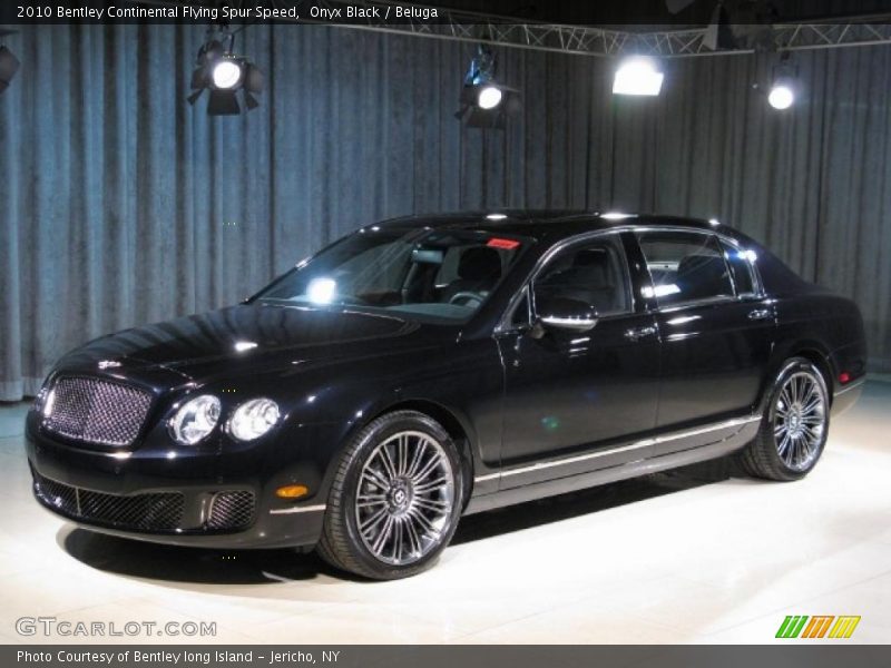 Onyx Black / Beluga 2010 Bentley Continental Flying Spur Speed