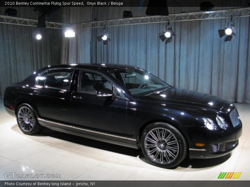Onyx Black / Beluga 2010 Bentley Continental Flying Spur Speed