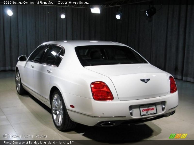 Glacier White / Beluga 2010 Bentley Continental Flying Spur