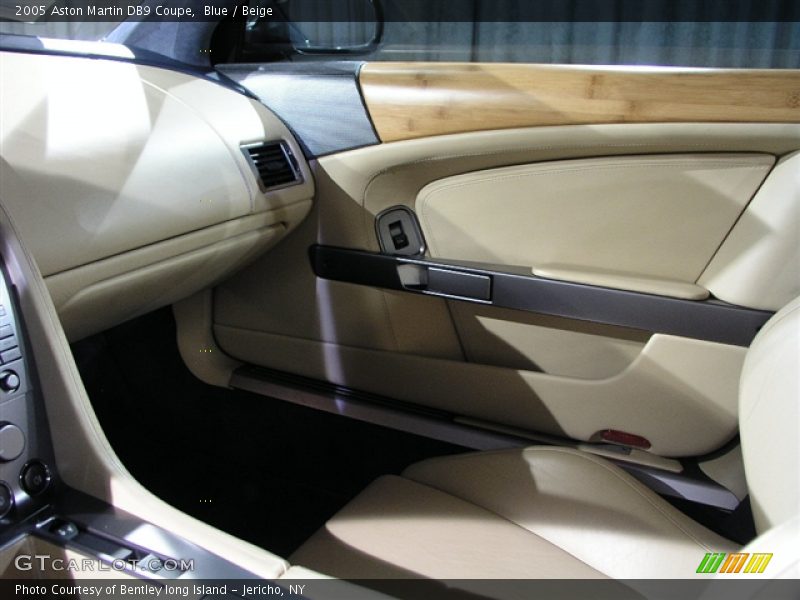 Blue / Beige 2005 Aston Martin DB9 Coupe