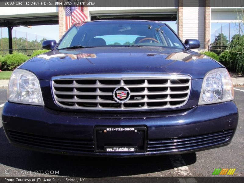 Blue Onyx / Dark Gray 2003 Cadillac DeVille DHS