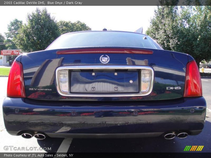 Blue Onyx / Dark Gray 2003 Cadillac DeVille DHS