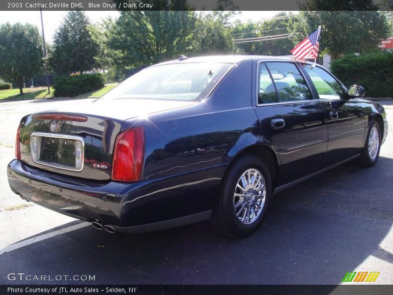 Blue Onyx / Dark Gray 2003 Cadillac DeVille DHS