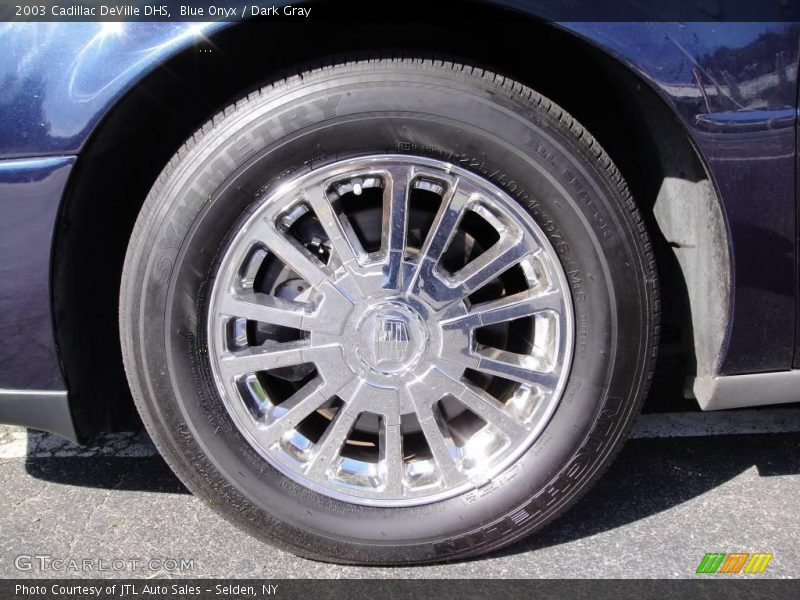 Blue Onyx / Dark Gray 2003 Cadillac DeVille DHS