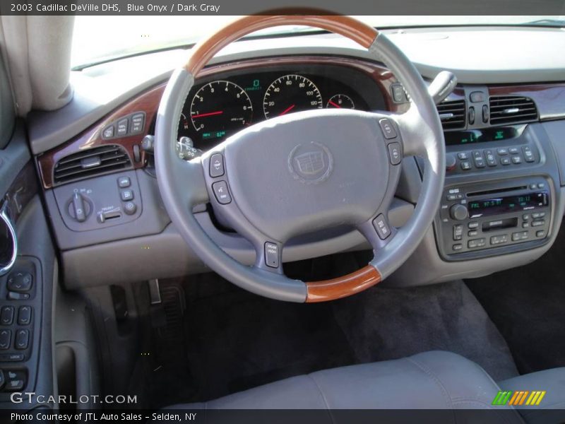 Blue Onyx / Dark Gray 2003 Cadillac DeVille DHS