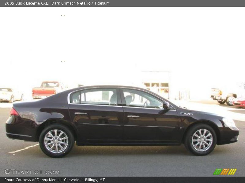 Dark Crimson Metallic / Titanium 2009 Buick Lucerne CXL