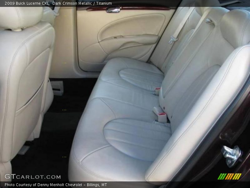 Dark Crimson Metallic / Titanium 2009 Buick Lucerne CXL