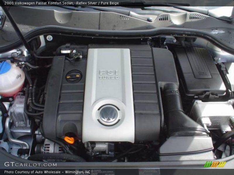 Reflex Silver / Pure Beige 2008 Volkswagen Passat Komfort Sedan