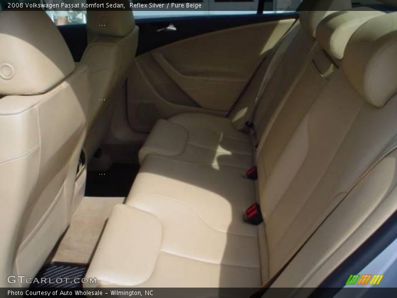 Reflex Silver / Pure Beige 2008 Volkswagen Passat Komfort Sedan