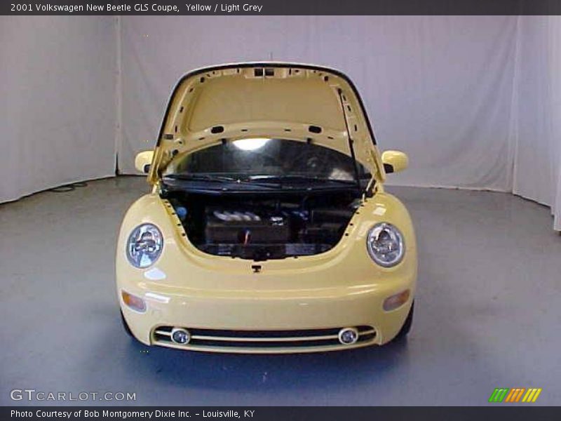 Yellow / Light Grey 2001 Volkswagen New Beetle GLS Coupe