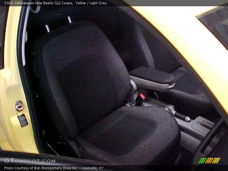 Yellow / Light Grey 2001 Volkswagen New Beetle GLS Coupe