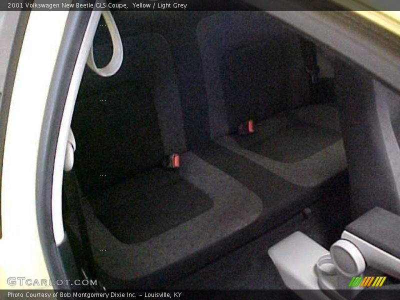 Yellow / Light Grey 2001 Volkswagen New Beetle GLS Coupe