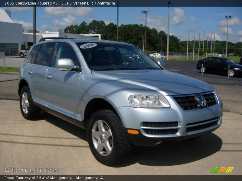Blue Silver Metallic / Anthracite 2005 Volkswagen Touareg V6