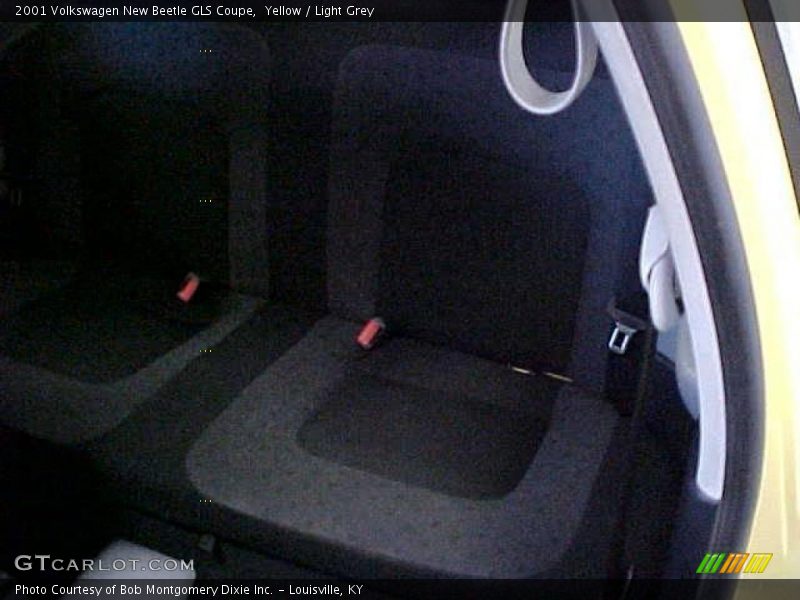 Yellow / Light Grey 2001 Volkswagen New Beetle GLS Coupe