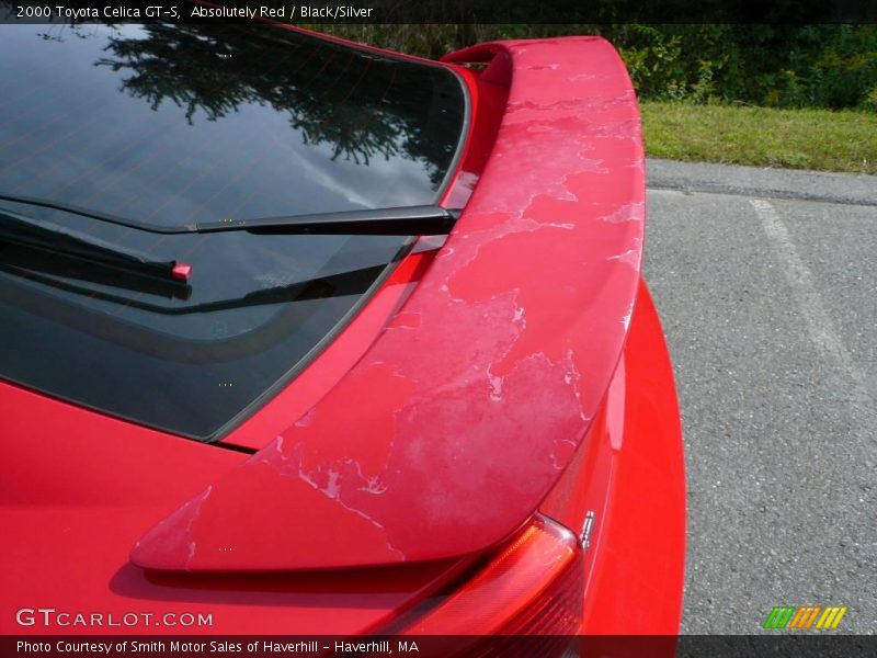 Absolutely Red / Black/Silver 2000 Toyota Celica GT-S