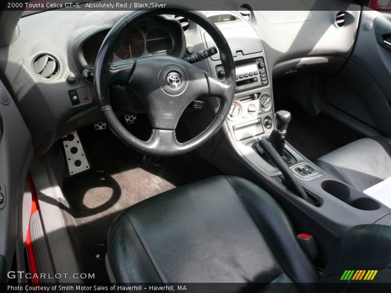 Absolutely Red / Black/Silver 2000 Toyota Celica GT-S