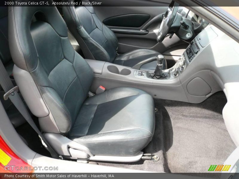 Absolutely Red / Black/Silver 2000 Toyota Celica GT-S