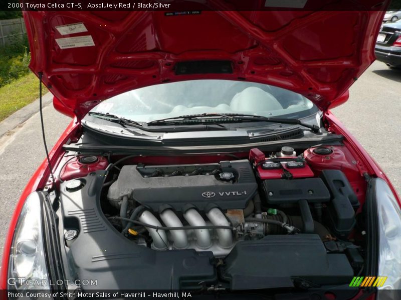 Absolutely Red / Black/Silver 2000 Toyota Celica GT-S