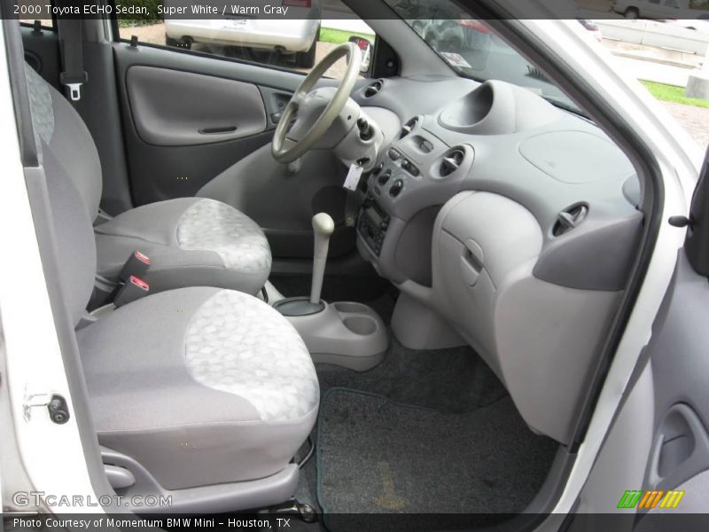 Super White / Warm Gray 2000 Toyota ECHO Sedan