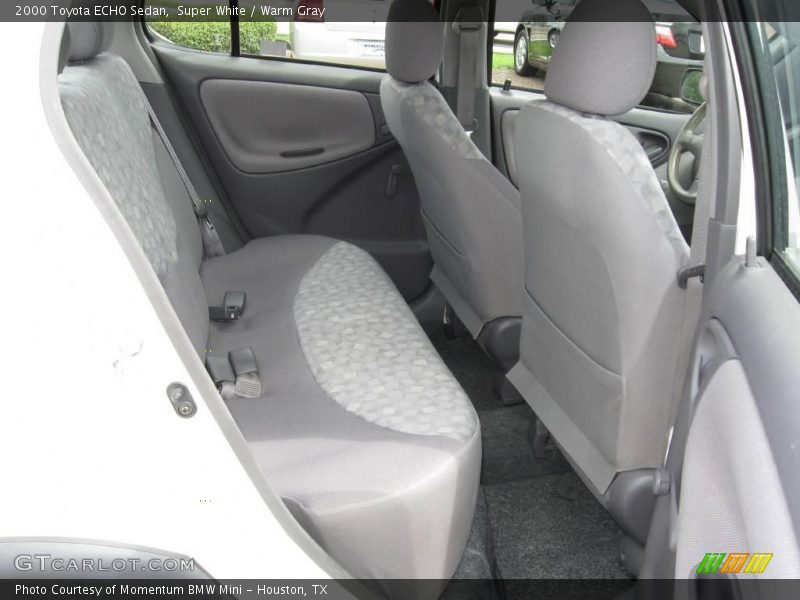 Super White / Warm Gray 2000 Toyota ECHO Sedan