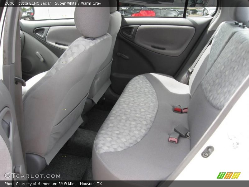 Super White / Warm Gray 2000 Toyota ECHO Sedan
