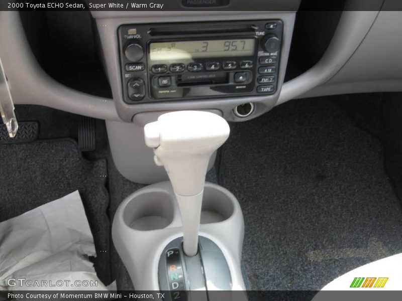 Super White / Warm Gray 2000 Toyota ECHO Sedan