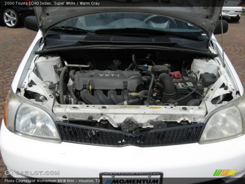 Super White / Warm Gray 2000 Toyota ECHO Sedan