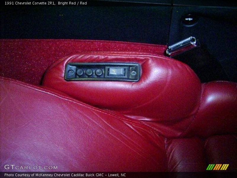 Bright Red / Red 1991 Chevrolet Corvette ZR1