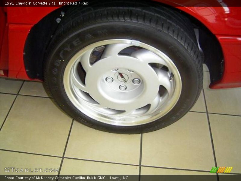 Bright Red / Red 1991 Chevrolet Corvette ZR1