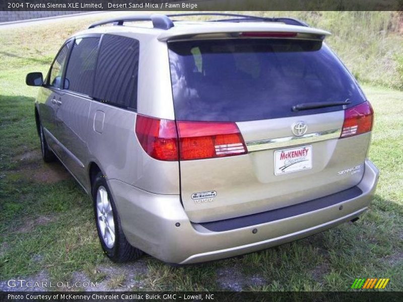 Desert Sand Mica / Fawn Beige 2004 Toyota Sienna XLE Limited