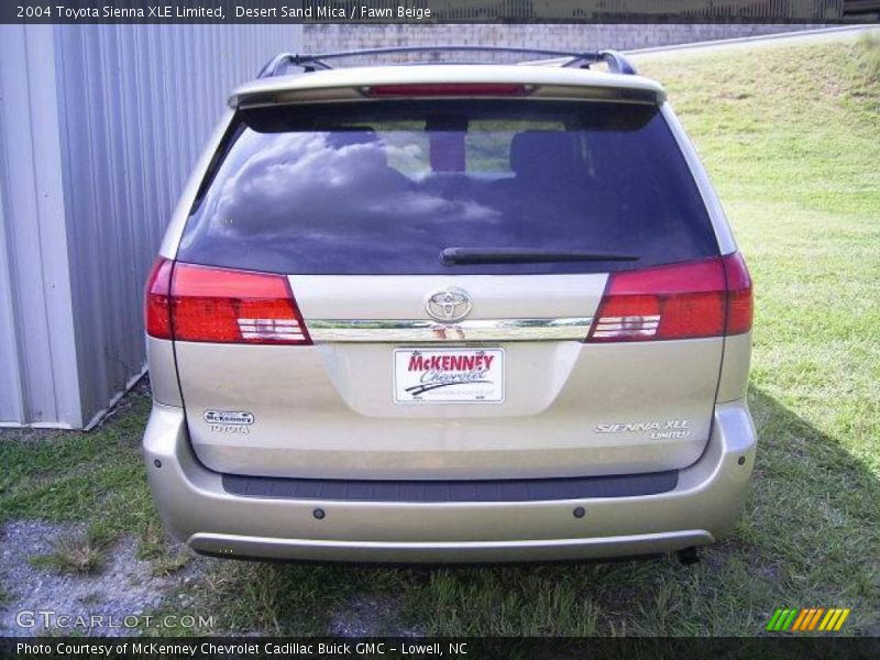 Desert Sand Mica / Fawn Beige 2004 Toyota Sienna XLE Limited