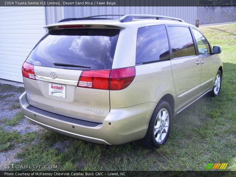 Desert Sand Mica / Fawn Beige 2004 Toyota Sienna XLE Limited