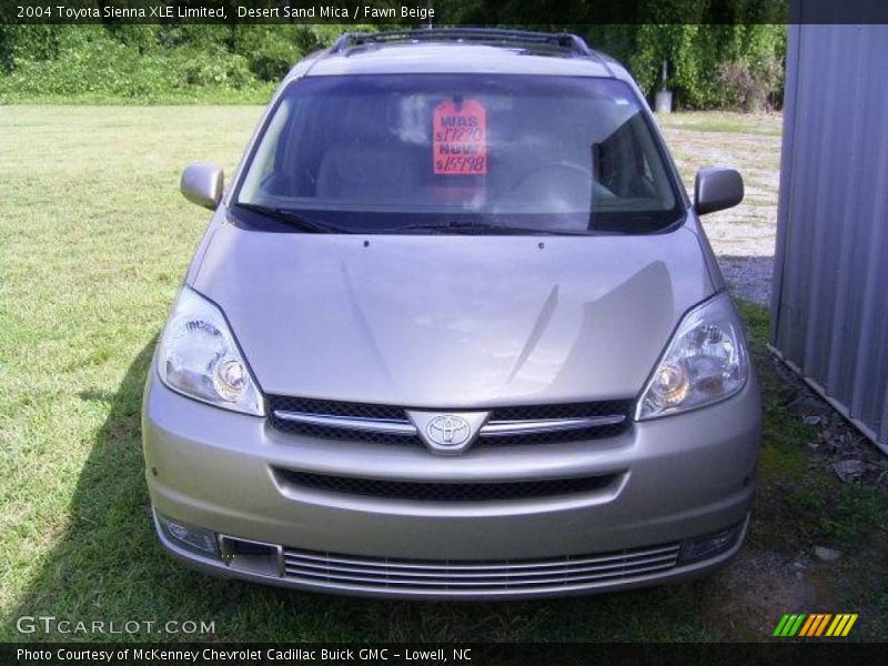 Desert Sand Mica / Fawn Beige 2004 Toyota Sienna XLE Limited