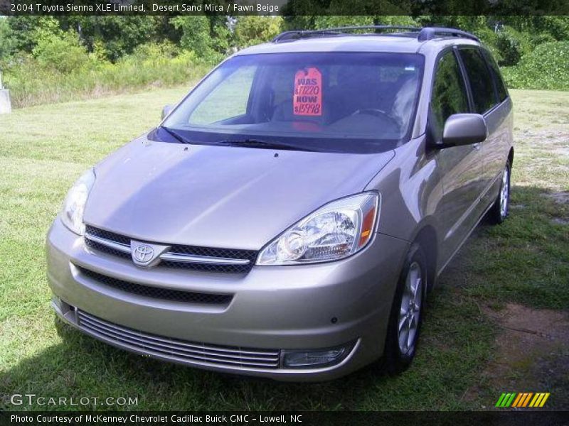 Desert Sand Mica / Fawn Beige 2004 Toyota Sienna XLE Limited