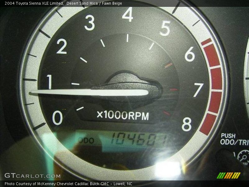 Desert Sand Mica / Fawn Beige 2004 Toyota Sienna XLE Limited