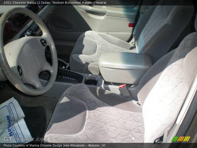 Medium Bronzemist Metallic / Neutral 2001 Chevrolet Malibu LS Sedan