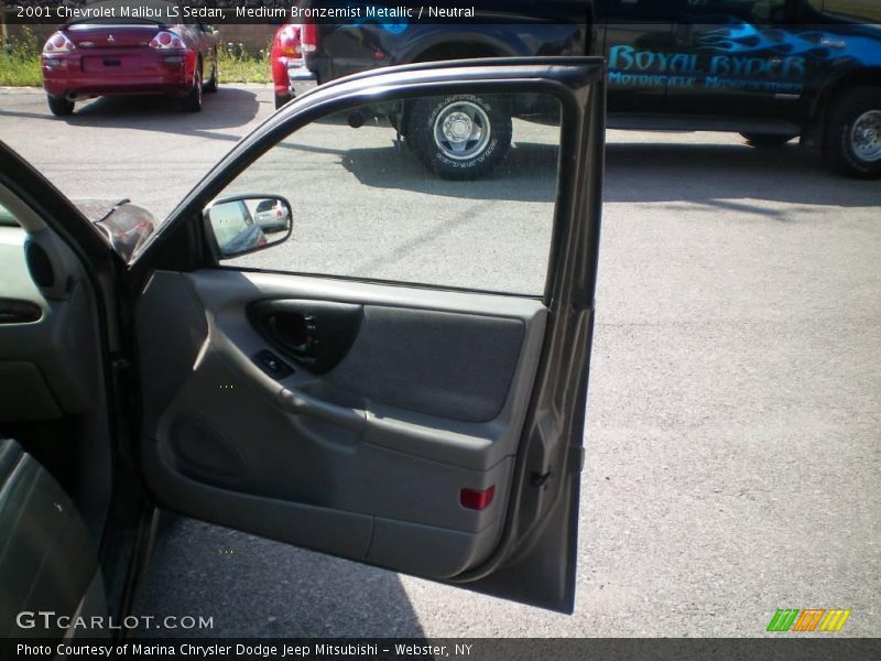 Medium Bronzemist Metallic / Neutral 2001 Chevrolet Malibu LS Sedan
